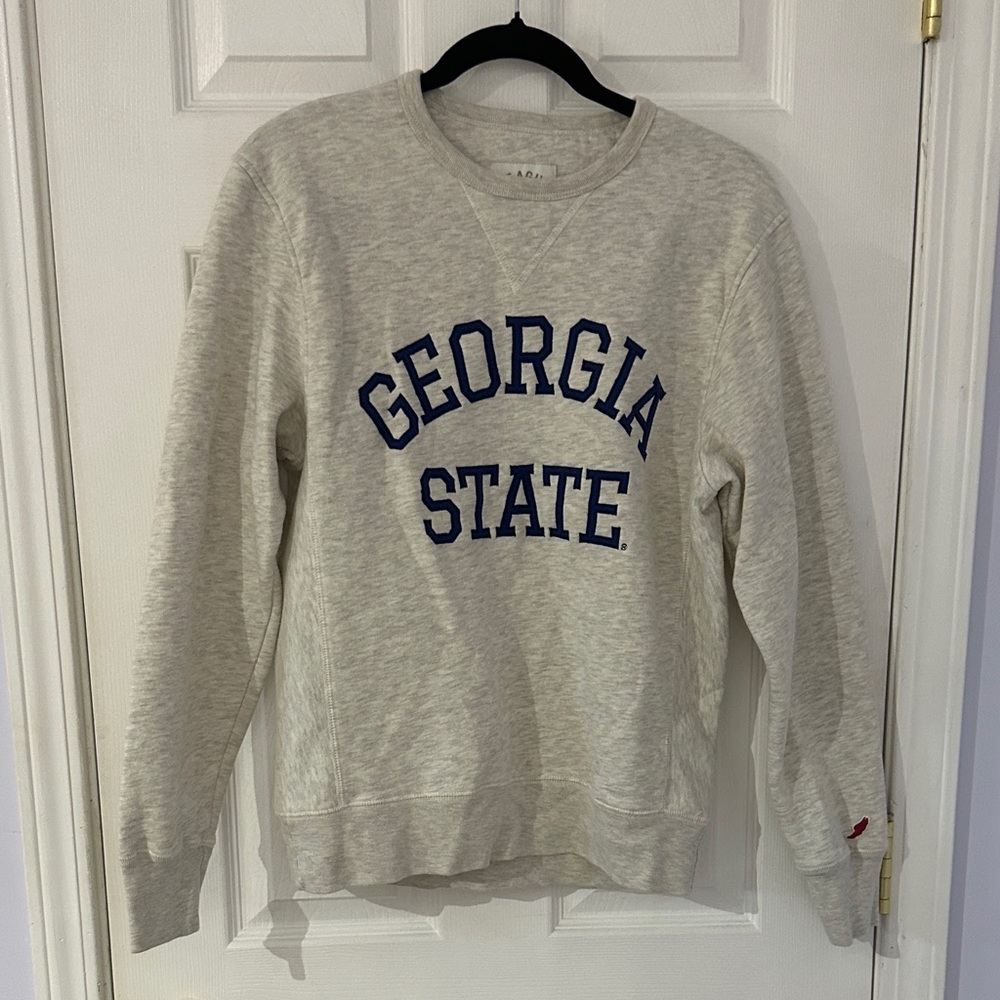 Gray Georgia State Sweater SMALL